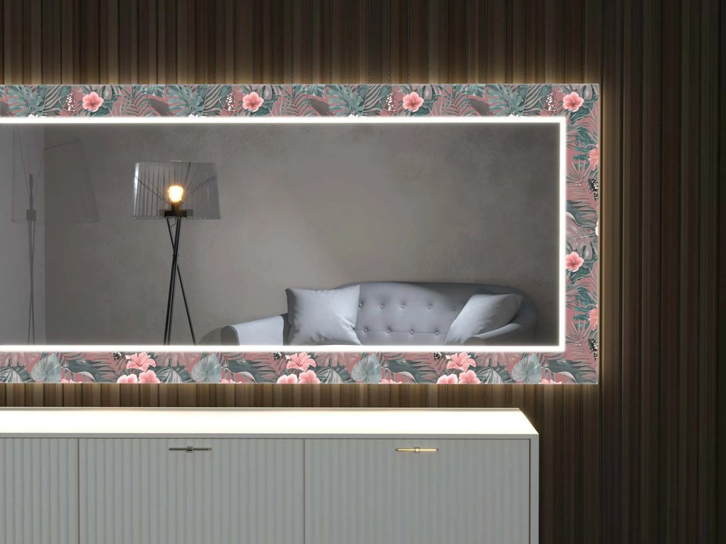 Espelho LED com decoração D26