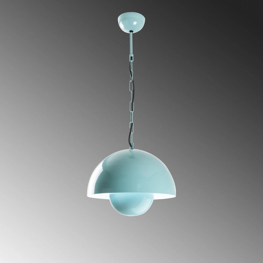 ****
Candeeiro de Teto Kure – Turquesa – Ø30 h:25 cm
**
