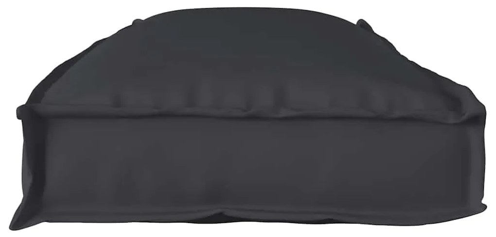 Almofada para Palete Preta 110x40x8 cm em Tecido Oxford