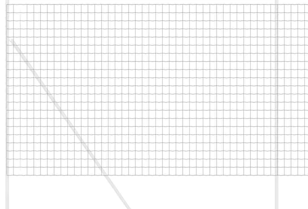Cerca Euro Cinza 1,6x10 m Aço