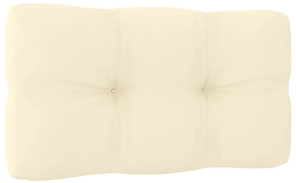 7 pcs conjunto lounge de jardim c/ almofadões pinho maciço