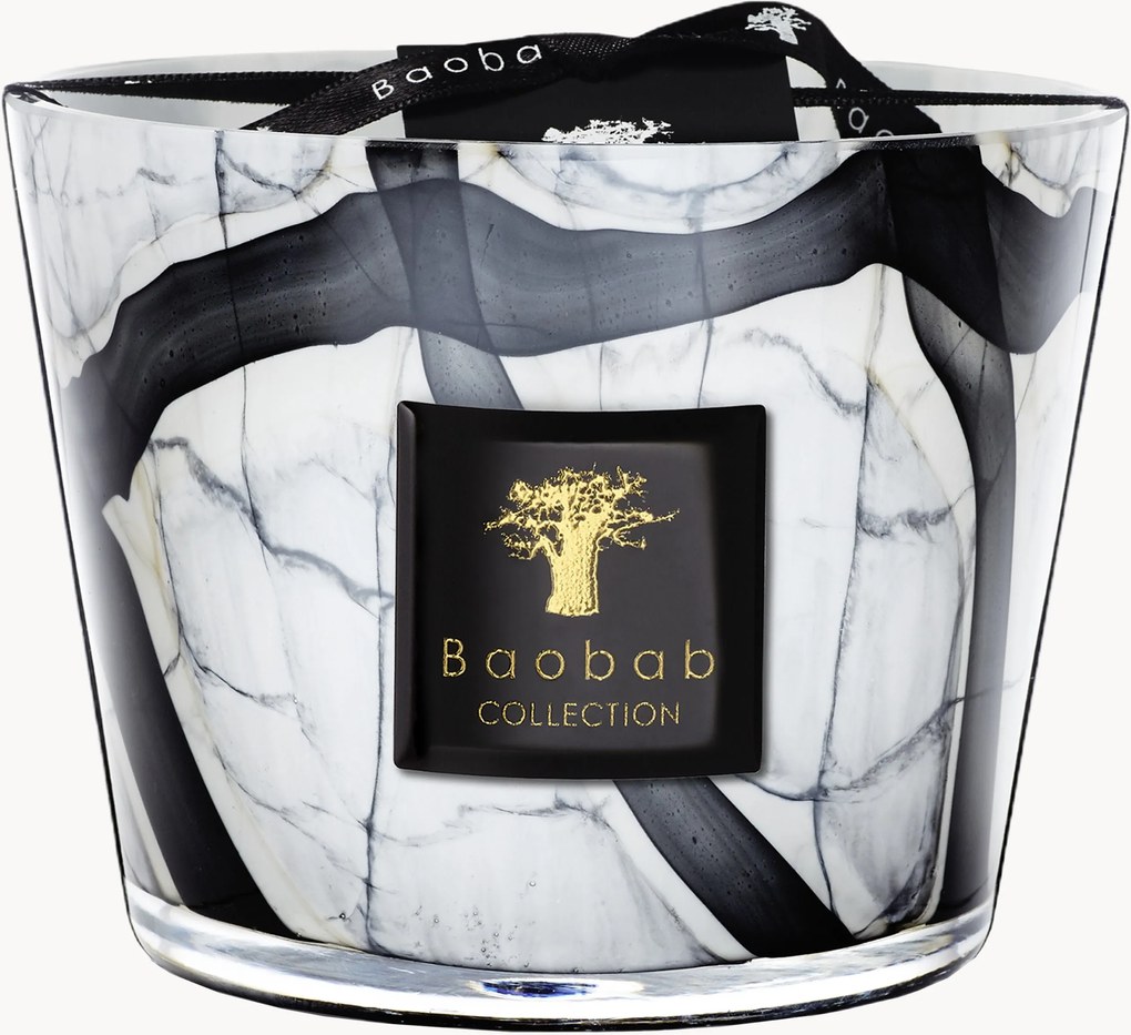 Vela perfumada Stones (couro, rosa, ameixa)