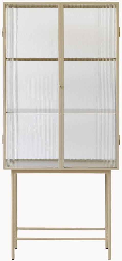 Vitrine com portas de vidro Haze