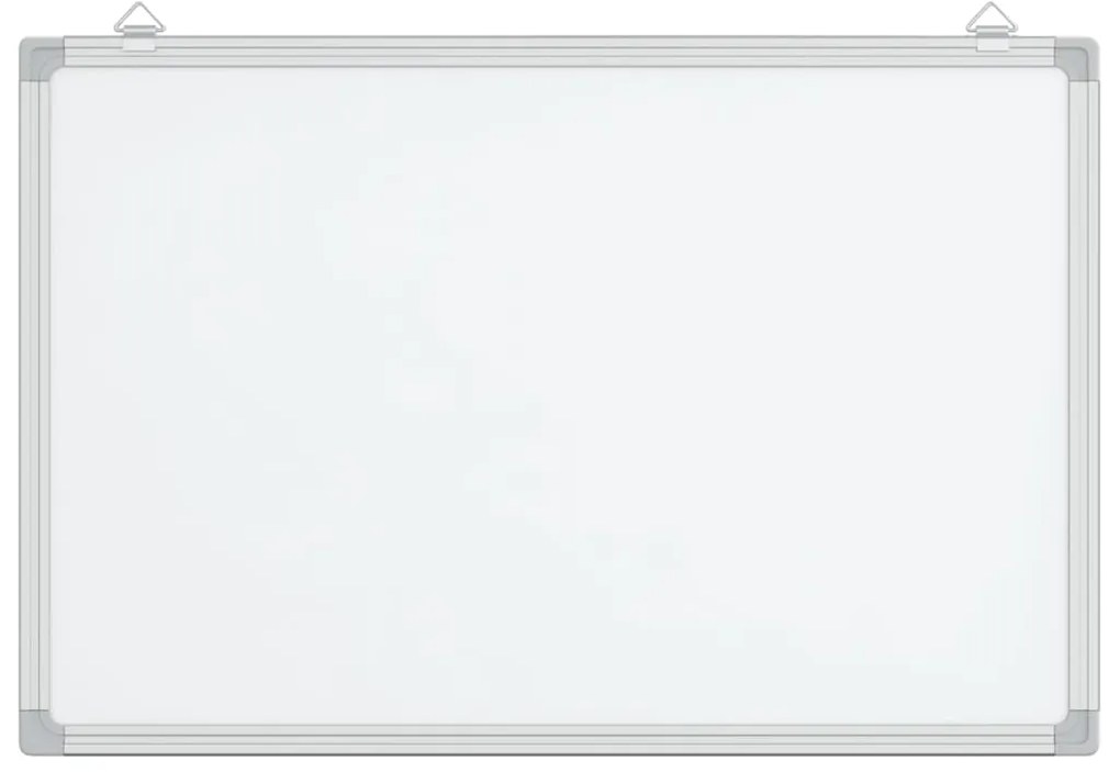 Quadro branco magnético 80x60x1,7 cm alumínio