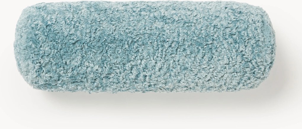 Almofada de rolo em teddy Dotty