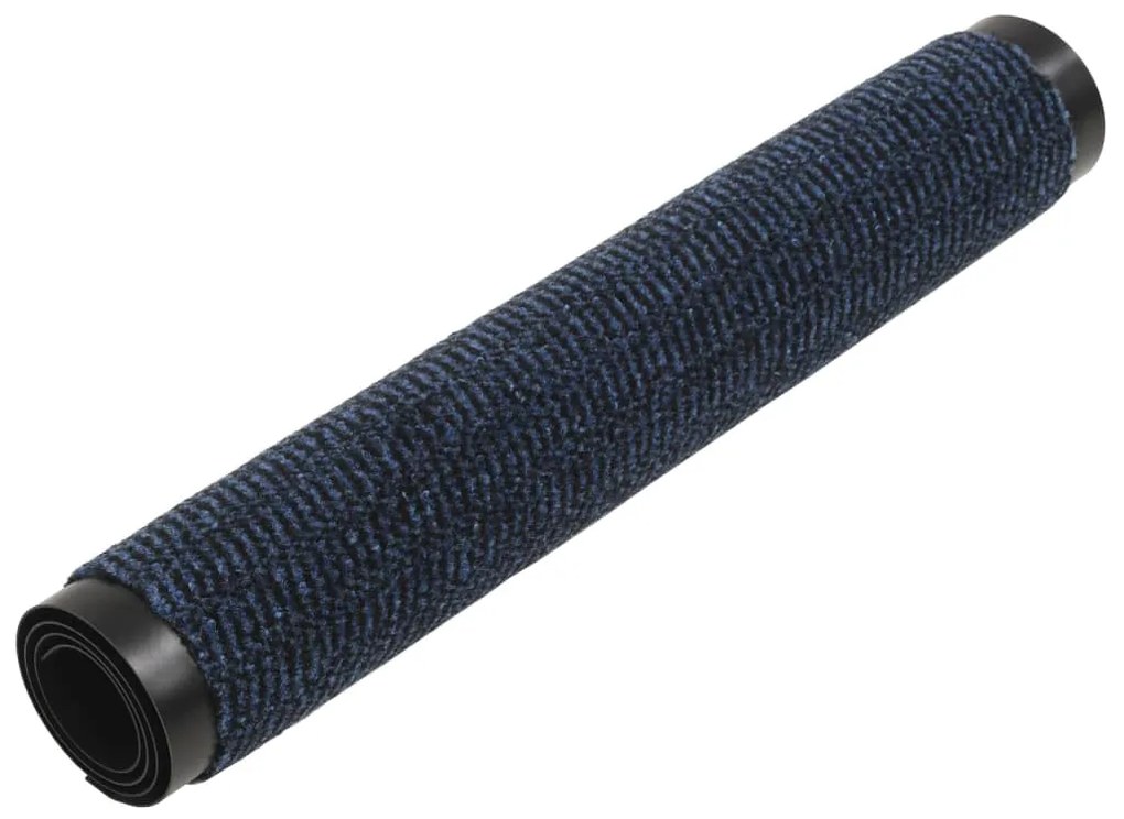 Tapete controlo pó retangular tufado 2pcs 40x60cm azul