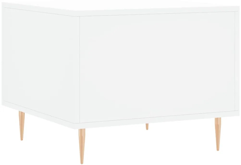 Mesa de centro 50x50x40 cm derivados de madeira branco