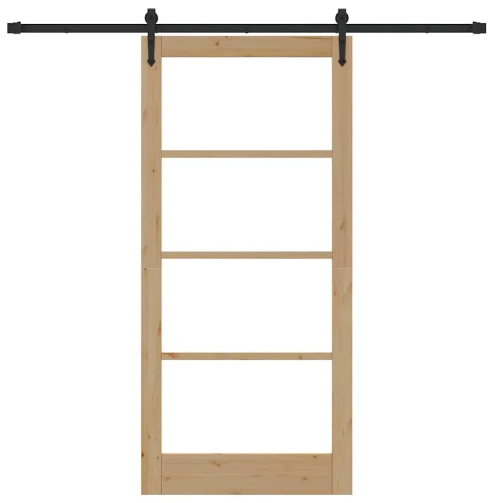 Porta Deslizante com Conjunto de Hardware 'ORKDAL'93x202 cm