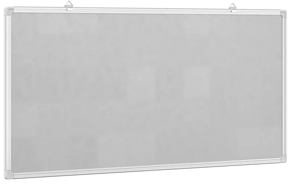 Quadro branco magnético 60x30x1,7 cm alumínio