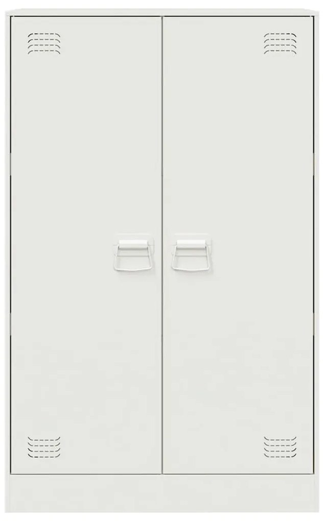 Aparador 67x39x107 cm aço branco