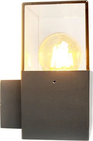 Candeeiro de parede exterior moderno antracite Dinamarca IP44