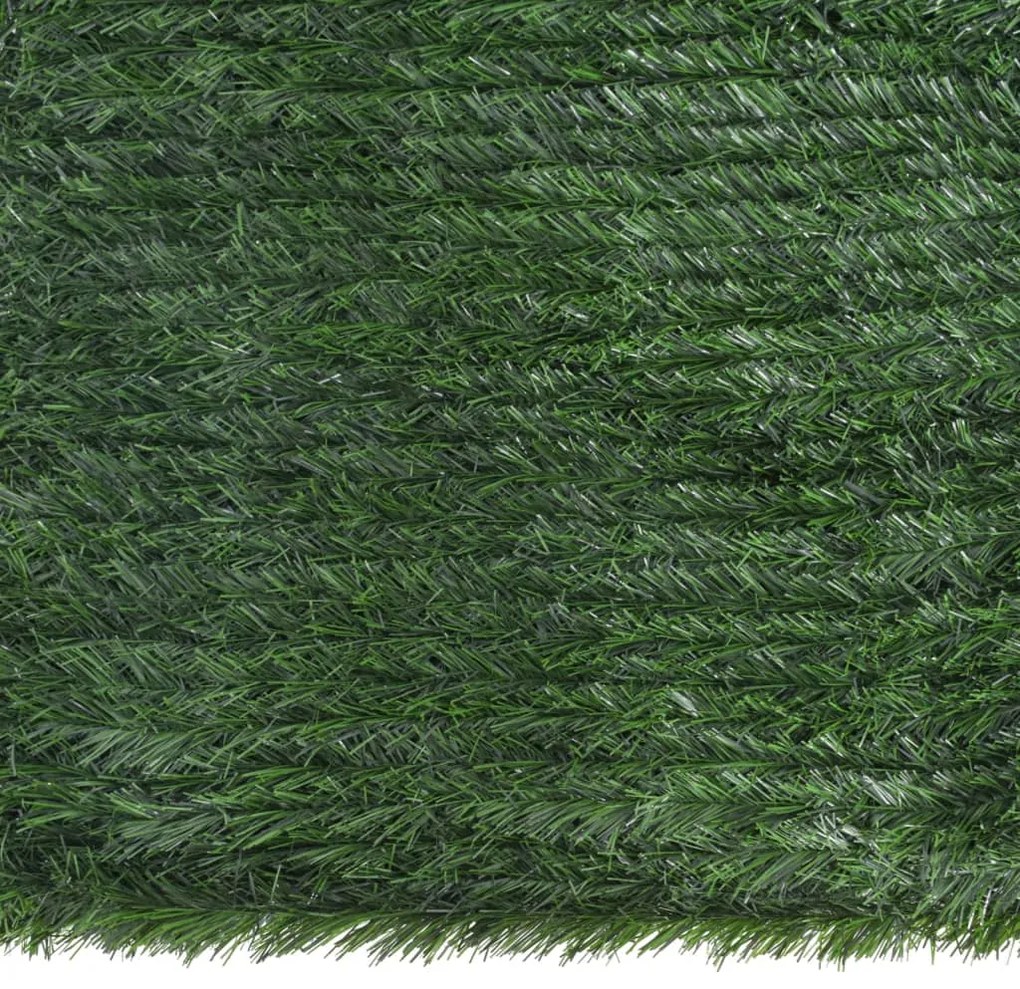 Vedação de relva artificial 1x10 m verde