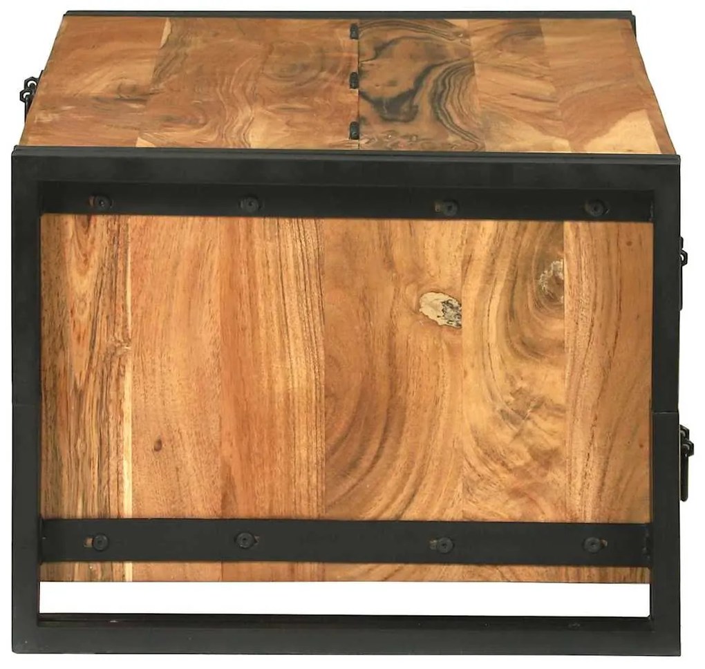 Mesa de Café - 90x50x38 cm em Madeira de Acácia