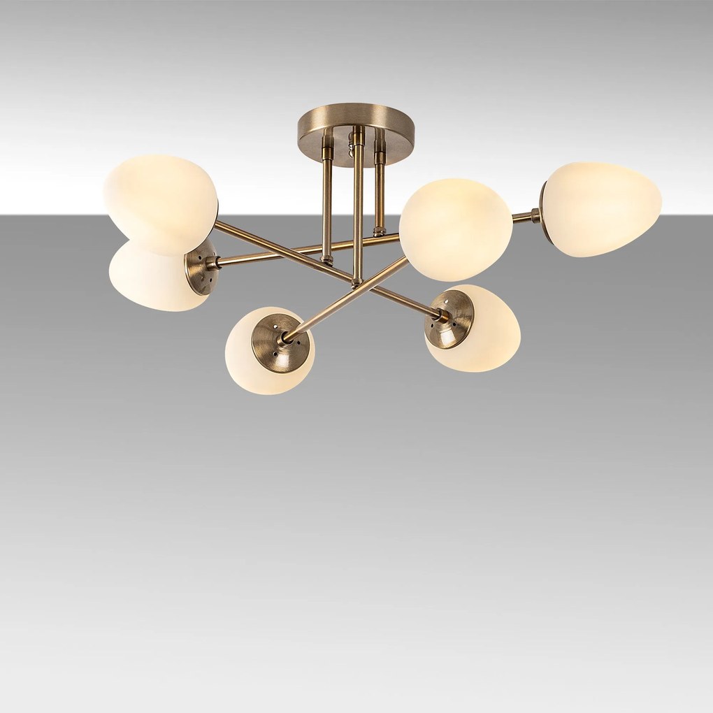 Chandelier Camflo – Vintage – 81 x 81 cm