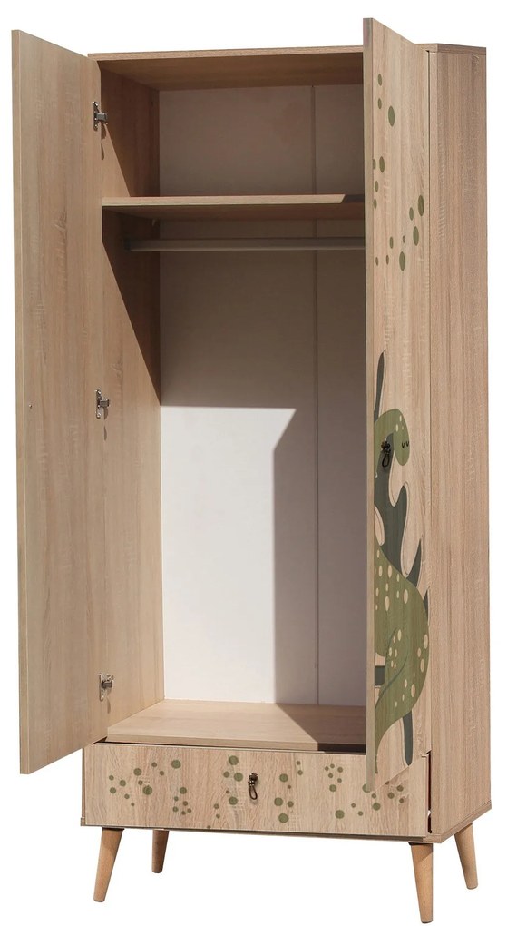 Roupeiro City – Multicolor – 80 cm x 190 cm x 45 cm