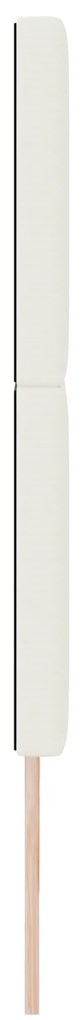 Cabeceira vidaXL Design Liso Creme 180 cm Tecido de Corduroy