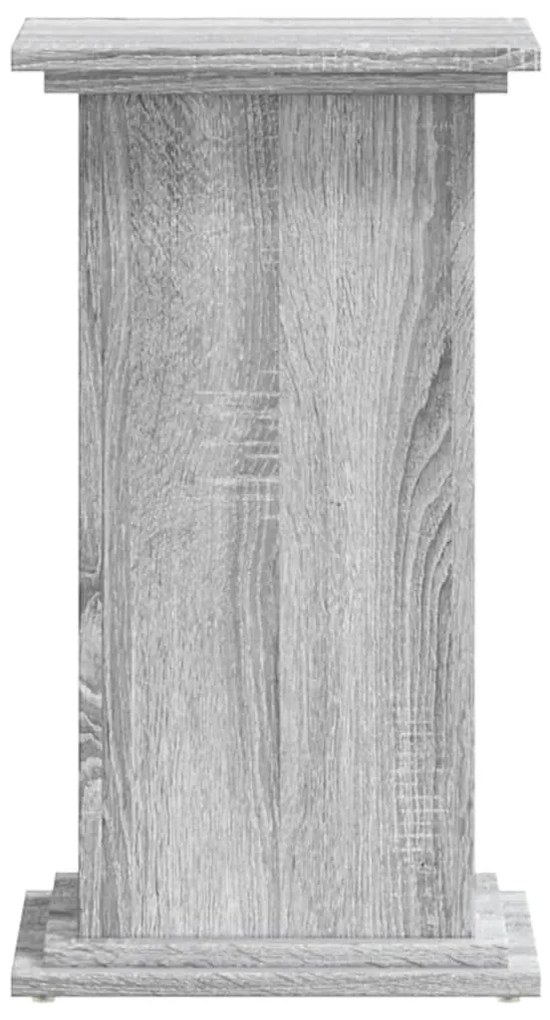 Suporte p/ plantas 33x33x60 cm derivados madeira cinza sonoma