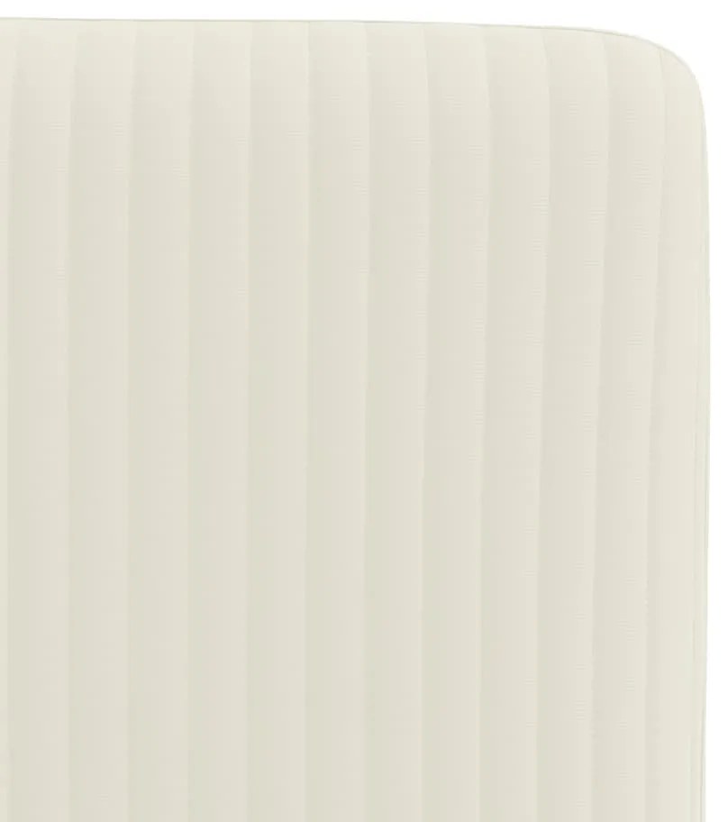 Cadeiras de jantar 6 pcs veludo cor creme