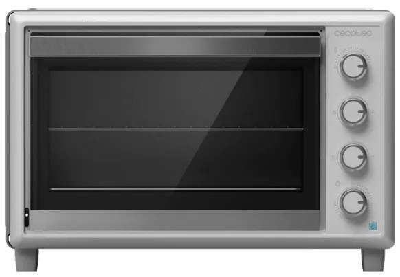 Mini-Forno com capacidade de 46 litros Bake&Toast 4600 White Gyro, 12 funções combináveis, alta potência de 2000 W e espeto rotativo Branco