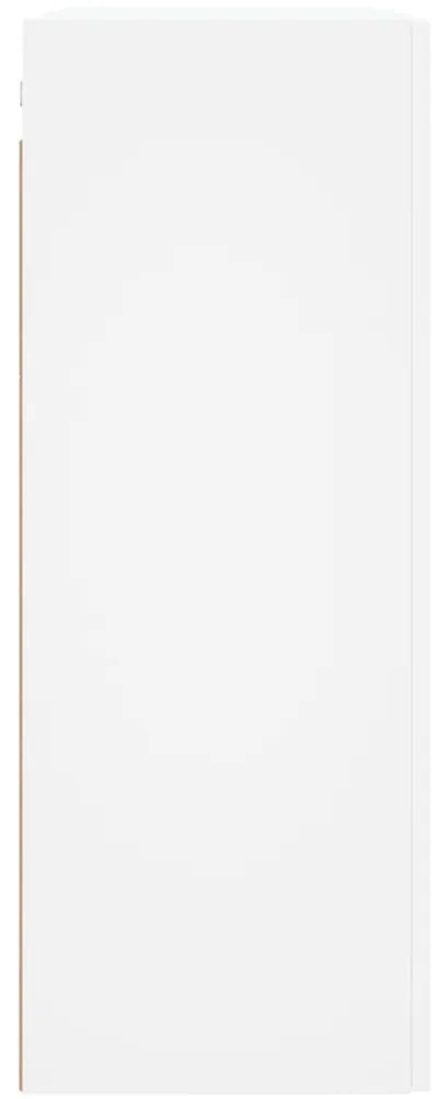 Móveis de parede 2 pcs derivados de madeira branco