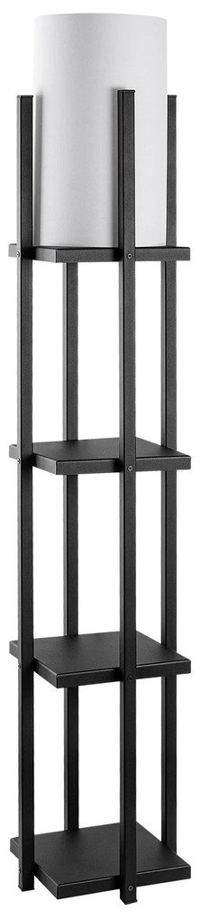 Candeeiro de Chão 7111 – Preto – 25 x 25 x 130 cm