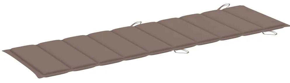 Espreguiçadeiras com almofadões 2 pcs madeira de acácia maciça