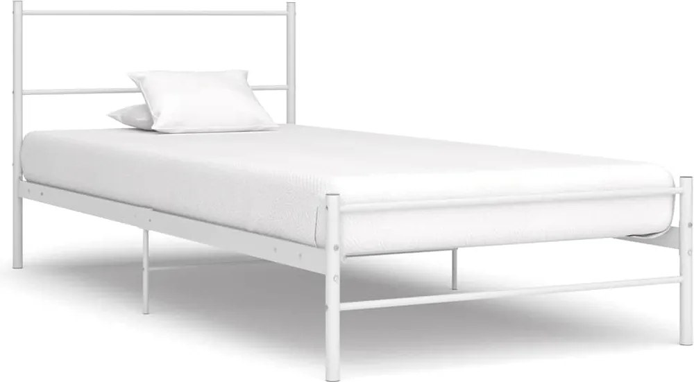 284692 vidaXL Estrutura de cama metal 90x200 cm branco