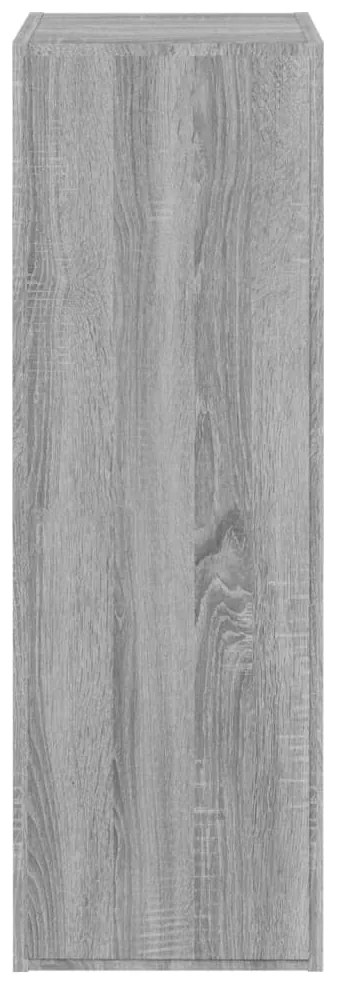 Móvel de TV 30,5x30x90 cm derivados de madeira cinzento sonoma