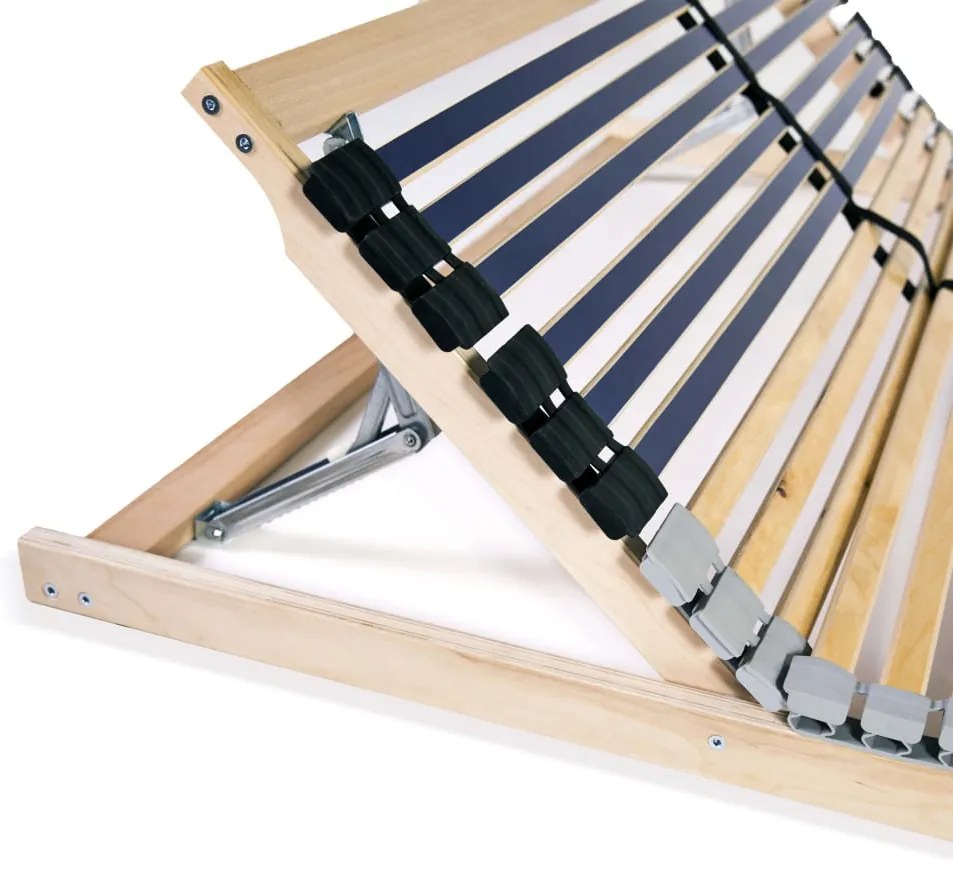 Estrado de ripas com 42 ripas 7 zonas 140x200 cm