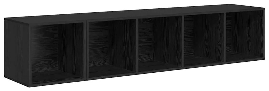 Conjunto de Estantes para TV 2 pcs Carvalho preto