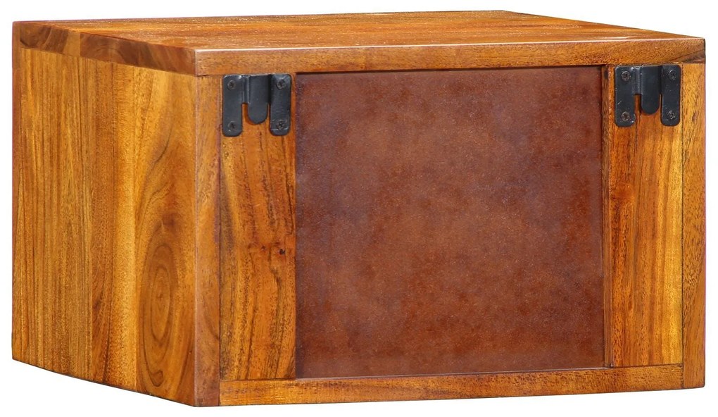 Mesas de cabeceira 2 pcs 35x30x22 cm Madeiras maciças de Acácia