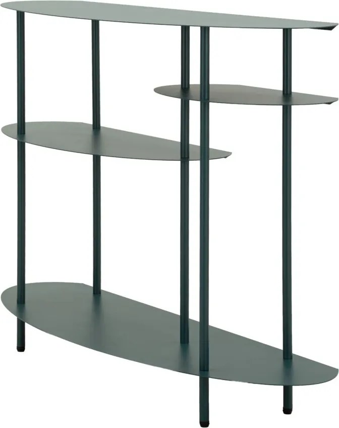 MESA CONSOLA SATURN PLUS 118X34X82 CM Azul petróleo