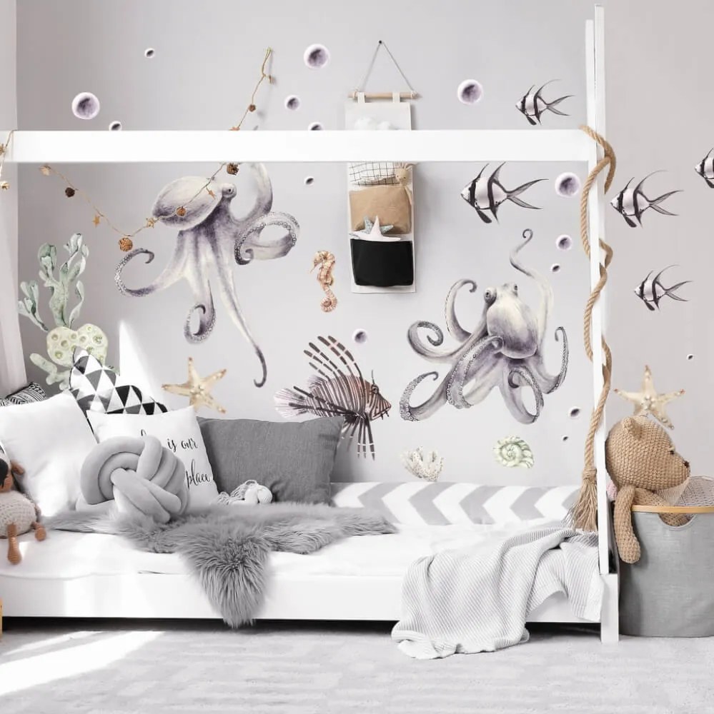 Sob a superfície - autocolantes de parede