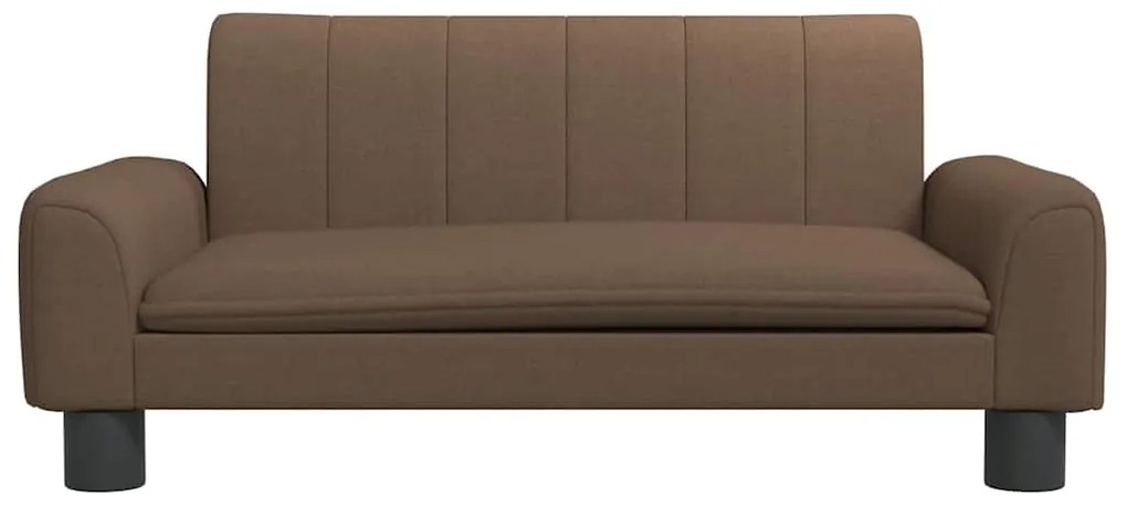 Cama para cães 70x45x30 cm tecido castanho