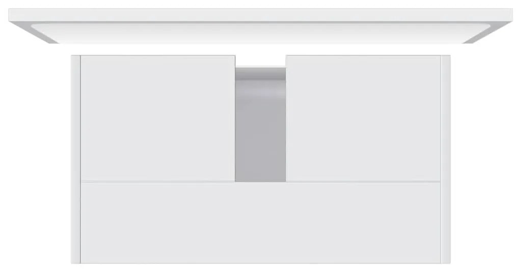 Conjunto de móveis de casa de banho contraplacado branco