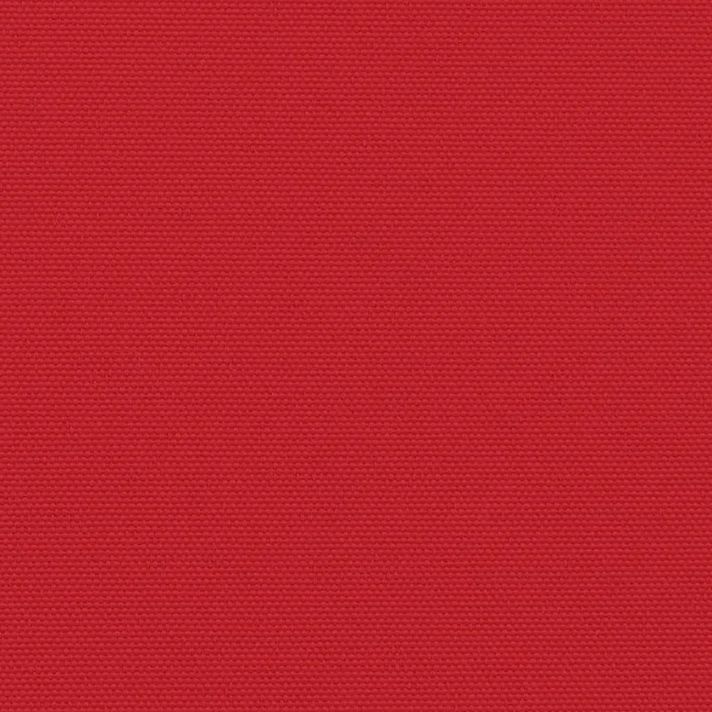 Toldo lateral retrátil 120x600 cm vermelho