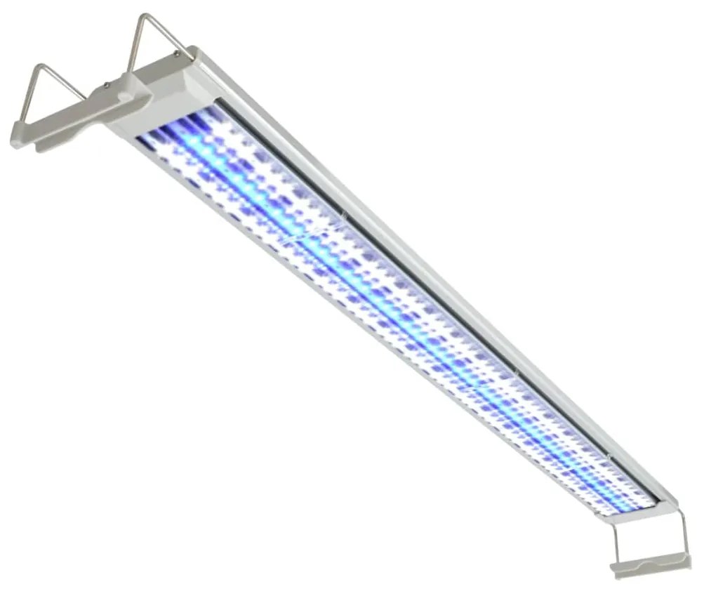 42465 vidaXL Iluminação aquário LED 100-110 cm alumínio IP67