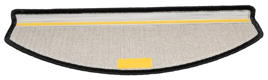 Tapetes de escadas 10 pcs 65x24x4 cm antracite
