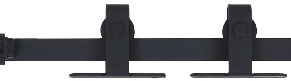 Mini kit para armário deslizante aço carbono 122 cm