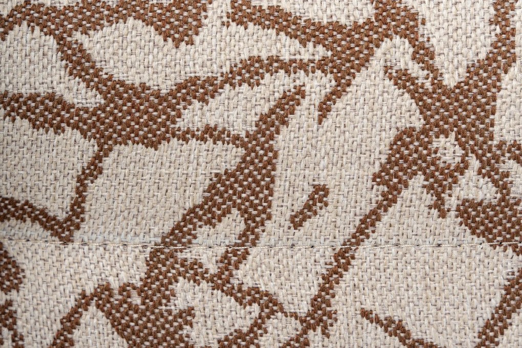 Sofá de 3 Lugares Cady – Castanho Claro – 235x100x72 cm