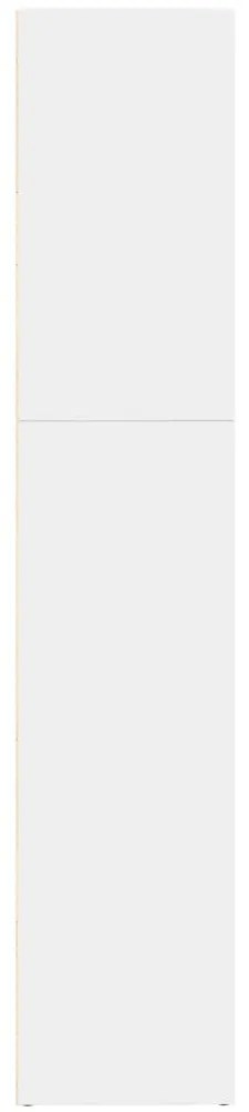 Estante 80x30x152 cm derivados de madeira branco