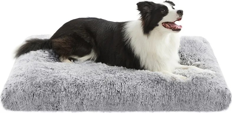 Cama para cães Macio, confortável 105 x 68 cm cinza 