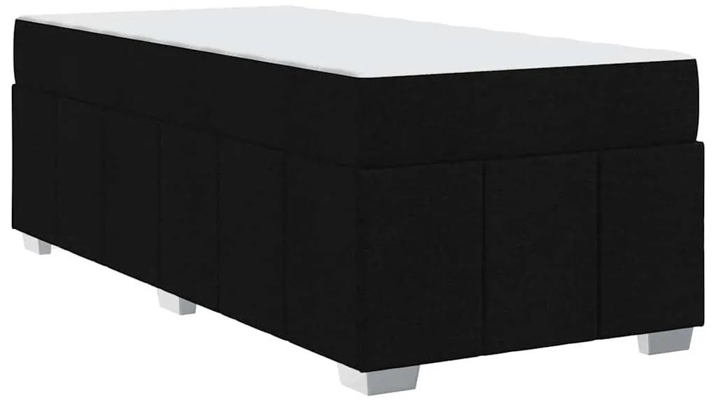 Estrutura da Cama Preto 90 x 190 cm tecido