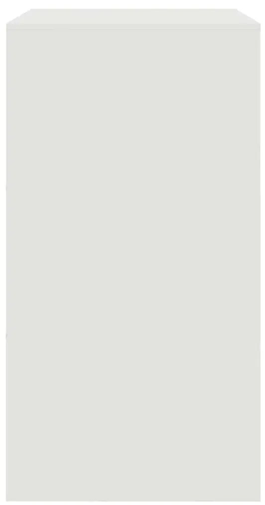 Aparador 67x39x73 cm aço branco