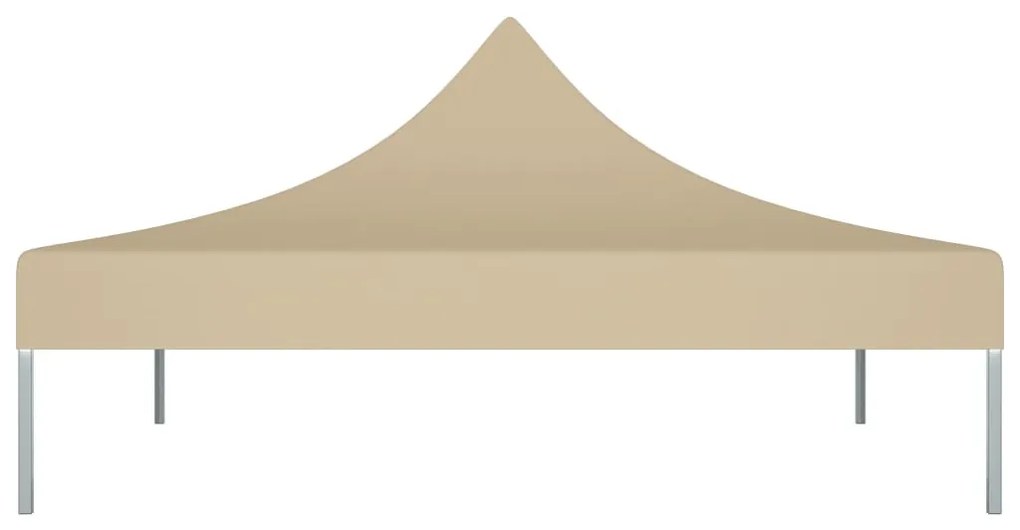Teto para tenda de festas 3x3 m 270 g/m² bege