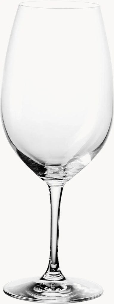 Copos de vinho tinto de cristal Benu, conjunto de 4