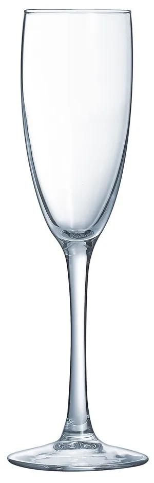 Copo de Champanhe Arcoroc Vina Transparente Vidro 6 Unidades (19 Cl)