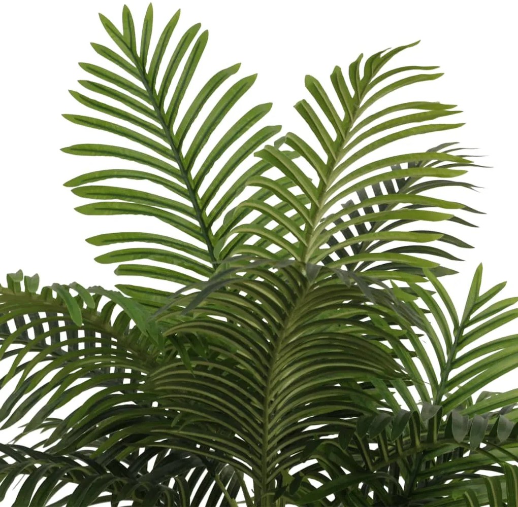 Palmeira artificial com 3 troncos 180 cm PP verde