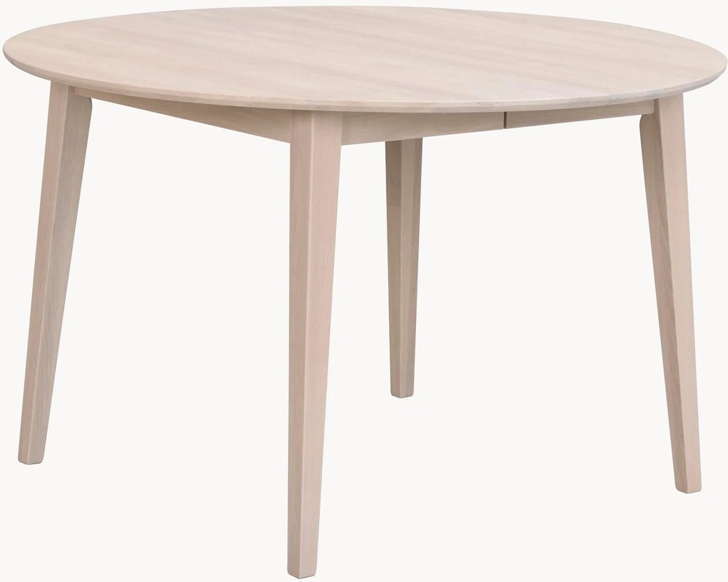 Mesa de jantar redonda extensível em carvalho Filippa