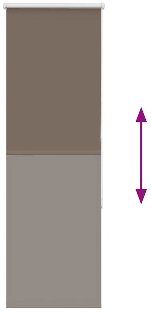 Persiana de enrolar 40x175 cm largura tecido 35,7 cm poliéster